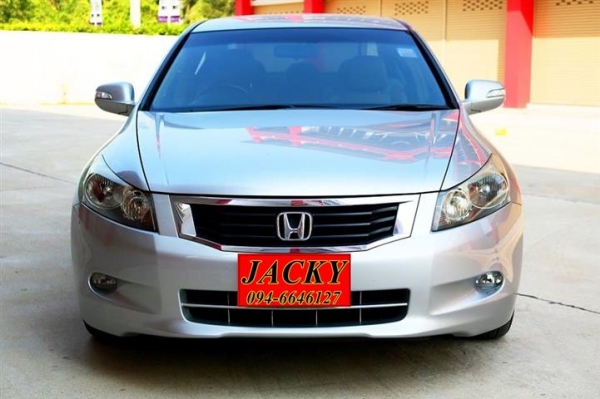 HONDA ACCORD 2.4 I-VTEC T0P NAv สีบ.เงิน ปี2008