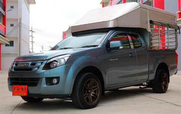 Isuzu D-Max SPACE CAB 2.5Z opencab MT สีเทา ปี2013