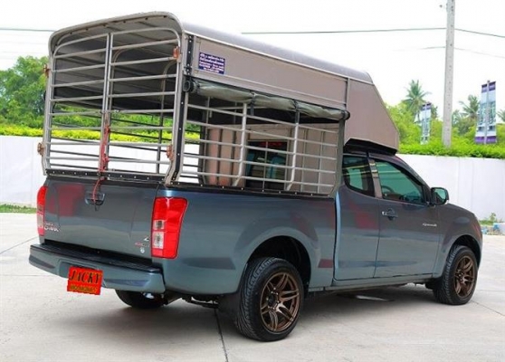 Isuzu D-Max SPACE CAB 2.5Z opencab MT สีเทา ปี2013