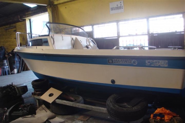 ขายเรือ yamaha 17 ฟุต 97000 บาท