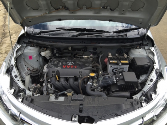 toyota soluna vios 1.5 J สี บรอนซ์ ปี 2013 AT