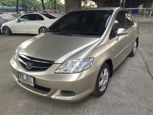HONDA CITY ZX vtec1.5 V สีน้ำตาล ปี 2006 ติดแก็สหัวฉีด เรียบร้อยแลัวประหยัดสุดๆ เครื่อง เกียร์ ช่วงล่างดีไม่ปัญหาแน่นอนคับทางไกลสบายห้ายห่วง