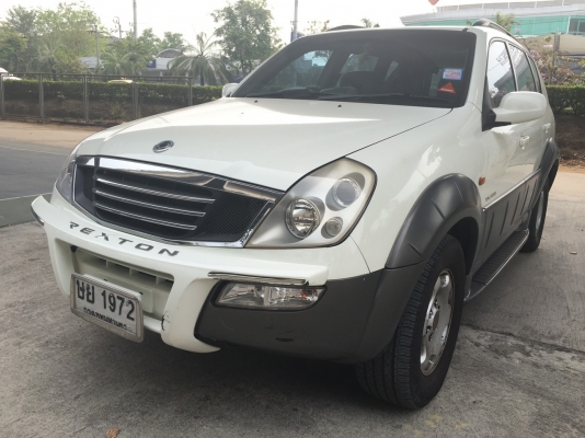 ssangyong rexton rx 320 สีขาว-เทา ปี 2004