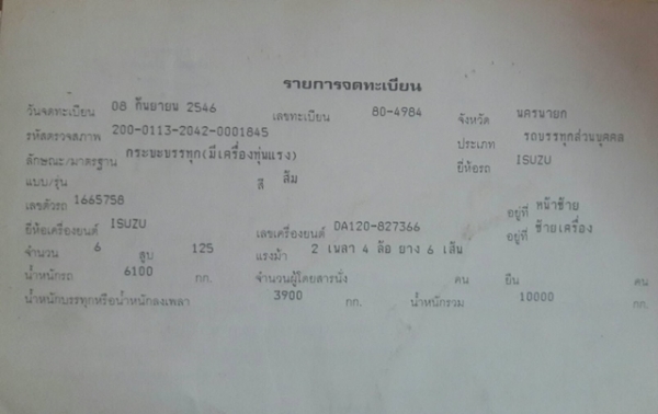 รถบรรทุก6ล้อติดเครน