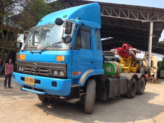 รถหัวลาก 10 ล้อ นิสสัน 431 เครื่อง 250 แรง รถน้ำมัน สภาพสวยมาก