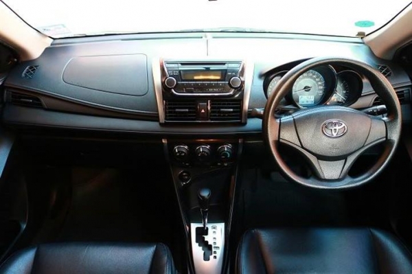 T0Y0TA New Vios 1.5 AT สีน้ำตาล ปี 2014