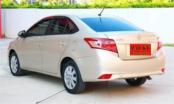 T0Y0TA New Vios 1.5 AT สีน้ำตาล ปี 2014