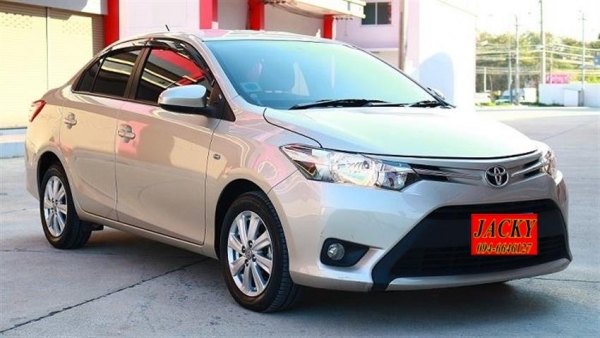 T0Y0TA New Vios 1.5 AT สีน้ำตาล ปี 2014