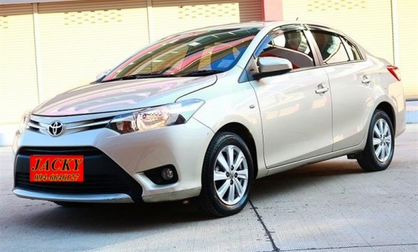 T0Y0TA New Vios 1.5 AT สีน้ำตาล ปี 2014