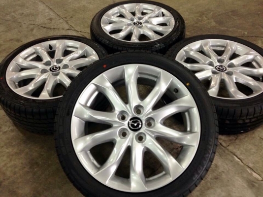 แม็ก NEW MAZDA3 ตัวท๊อป ขอบ 18 ป้ายแดง ปี16