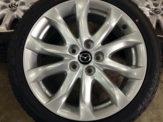 แม็ก NEW MAZDA3 ตัวท๊อป ขอบ 18 ป้ายแดง ปี16 แม็ก NEW MAZDA3 ตัวท๊อป ขอบ 18 ป้ายแดง ปี16