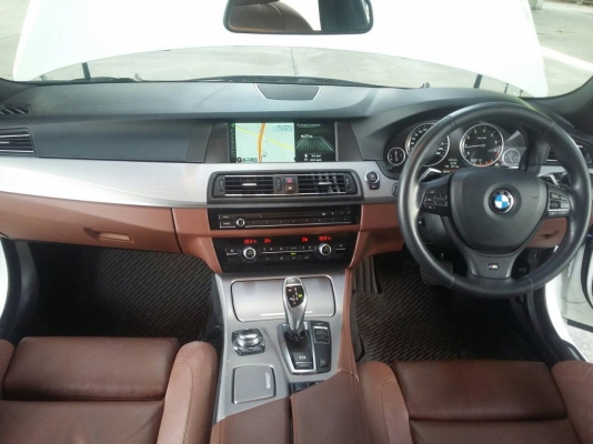 BMW 528I F10 SPORT สีขาว ปี 2013 แท้ รถมือเดียวไมล์น้อย