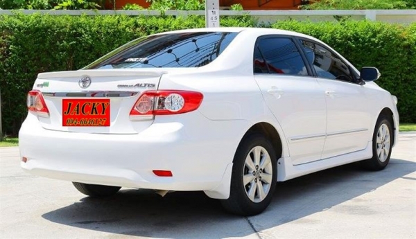 TOYOTA ALTIS 1.6E *CNG AT สีขาว ปี2012 TOYOTA ALTIS 1.6E *CNG AT สีขาว ปี2012