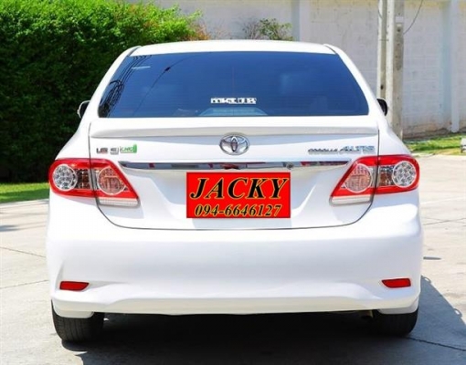 TOYOTA ALTIS 1.6E *CNG AT สีขาว ปี2012 TOYOTA ALTIS 1.6E *CNG AT สีขาว ปี2012