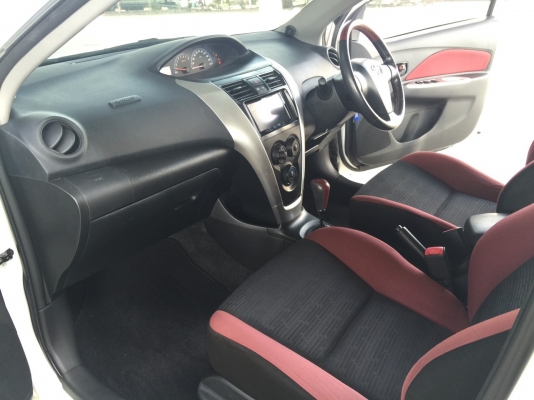 2011 TOYOTA SOLUNA, SOLUNA VIOS 1.5 E โฉม vios ปี07-13 สีขาว เกียร์ออโต้