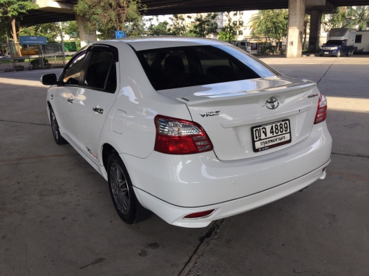 2011 TOYOTA SOLUNA, SOLUNA VIOS 1.5 E โฉม vios ปี07-13 สีขาว เกียร์ออโต้