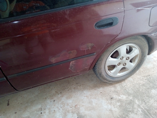 กันแดดกันฝน ขายโตโยต้า corolla GXI เกียร์ ออโตั + LPG ลงเล่มแล้ว ปี 1995 แอร์หนาว เครื่อง 1300 cc ถูกๆ ขายตามสภาพ