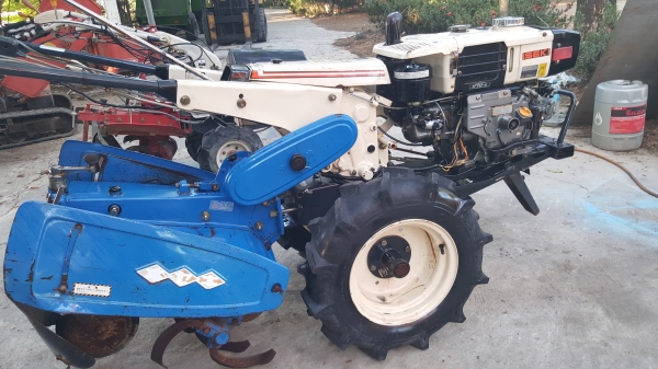 รถพรวนดิน ดีเชล สตาร์ท สองระบบพร้อมใช้