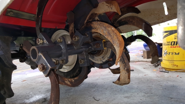 รถพรวนดินมิซู สตาร์ท 2 ระบบ พร้อมใช้ รหัสสินค้า  A1 - 9