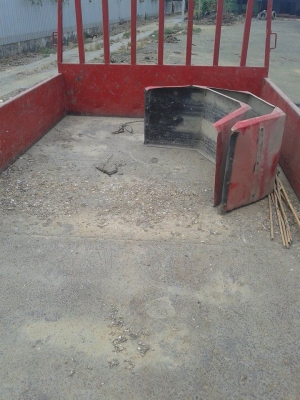 ขายกะบะเหล็กพื้นเหล็ก