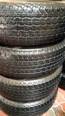 ขายล้อเหล็กวีโก้ 7 x 16 ET 10 พร้อมยาง ขายล้อเหล็กวีโก้ 7 x 16 ET 10 พร้อมยาง