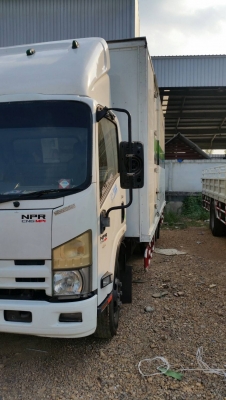 ขาย ISUZU NPR82H5CAK ก๊าส CNG MPI 130 แรงม้า ตู้แห้ง