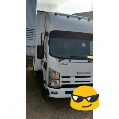 ขาย ISUZU NPR82H5CAK ก๊าส CNG MPI 130 แรงม้า ตู้แห้ง