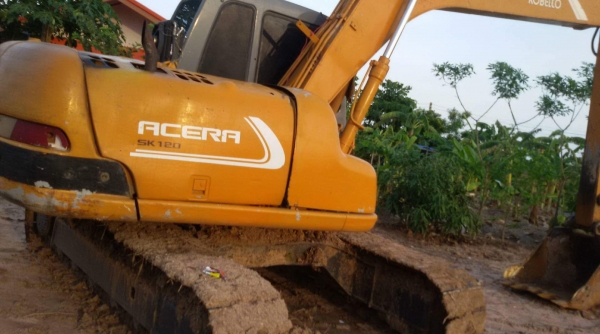 Sk120-2สภาพดีพร้อมใช้งาน.รถทำงานยุทุกวัน