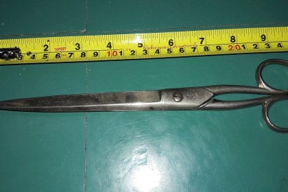 ขายกรรไกรเยอรมันงานเก่าสภาพดียาว10" Germany.