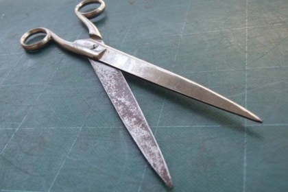 ขายกรรไกรเยอรมันงานเก่าสภาพดียาว10" Germany.