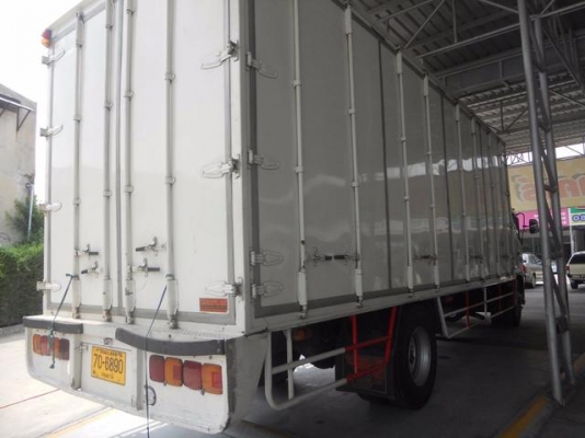 .HINO 500 EURO 3  ปี 2013 ตู้ สิบบาน ยาว 7.70  เมตร    ราคา1,480,000  บาท