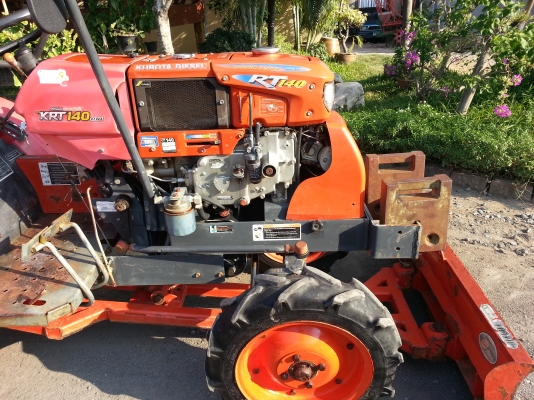 คูโบต้า KRT 140 พร้อมใบมีดตราช้าง ใช้งานได้ดีมากๆครับ