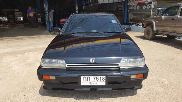 ขาย รถเก๋ง HONDA Accord ปี 1987/2530 เครื่องคาบู 1955 ซีซี เกียร์ออโต้ ล้อแมกซ์ขอบ 17 นิ้ว พร้อมยางใหม่ แอร์เย็นฉ่ำ แต่งชุดสเกิร์ตเหล็กรอบคัน ทะเบียนเต็มพร้อมโอน ขาย รถเก๋ง HONDA Accord ปี 1987/2530 เครื่องคาบู 1955 ซีซี เกียร์ออโต้ ล้อแมกซ์ขอบ 17 นิ้ว พร้อมยางใหม่ แอร์เย็นฉ่ำ แต่งชุดสเกิร์ตเหล็กรอบคัน ทะเบียนเต็มพร้อมโอน