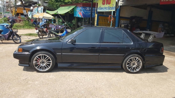 ขาย รถเก๋ง HONDA Accord ปี 1987/2530 เครื่องคาบู 1955 ซีซี เกียร์ออโต้ ล้อแมกซ์ขอบ 17 นิ้ว พร้อมยางใหม่ แอร์เย็นฉ่ำ แต่งชุดสเกิร์ตเหล็กรอบคัน ทะเบียนเต็มพร้อมโอน ขาย รถเก๋ง HONDA Accord ปี 1987/2530 เครื่องคาบู 1955 ซีซี เกียร์ออโต้ ล้อแมกซ์ขอบ 17 นิ้ว พร้อมยางใหม่ แอร์เย็นฉ่ำ แต่งชุดสเกิร์ตเหล็กรอบคัน ทะเบียนเต็มพร้อมโอน