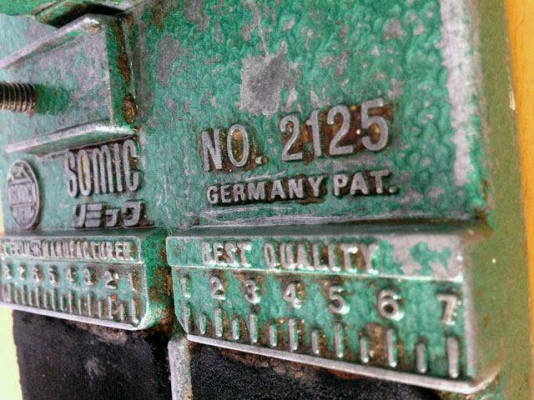 ขายแท่นตัดกระเบื้องSOMIC ตัดขนาด12"งานเก่ามือสองสภาพดี