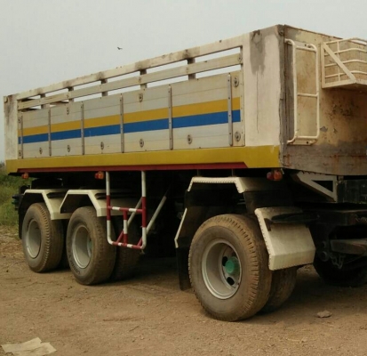 หางพ่วงเขา 3คาน ดั้มกะบะมีเนียม สภาพดีสวยพร้อมใช้งาน ทะเบียนพร้อมโอน