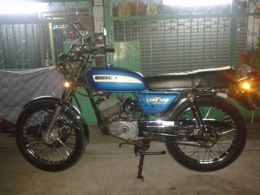 ขาย Suzuki GT100 เดิมๆสภาพสวยทะเบียนพร้อมโอนไม่ขาดต่อ 26000 บาทครับ