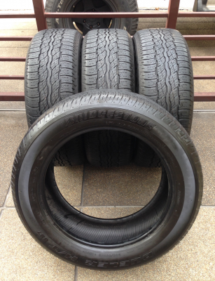 ยาง Bridgestone 235 55 18 ปลายปี14 ดอกเยอะ ใช้ยาว ราคาไม่แพง