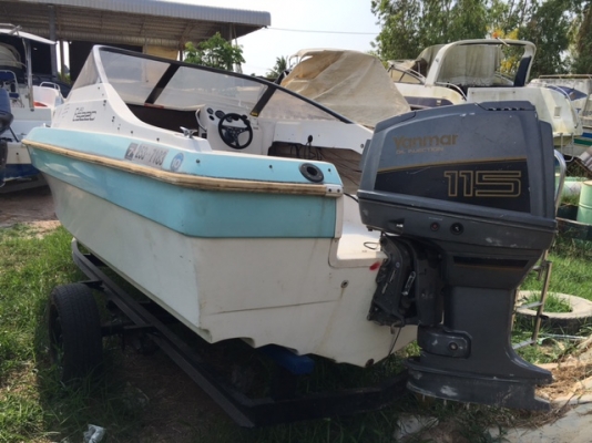 สำราญมารีน ขายเรือ18ฟุต นำเข้าจากญี่ปุ่น ไม่รวมเครื่อง