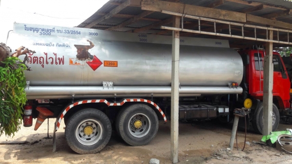 ขายรถสิบล้อบรรทุกน้ำมัน ISUZU FVM12 เครื่องเดิม 175 แรง บรรจุ 16,000 ลิตร โหลดบน แอร์พร้อม ภายในสวย ทะเบียนพร้อม