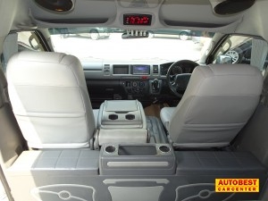 โทร 0922726669 ตันหยงเบสท์รถตู้ฝั่งธน COMMUTER ปี 2007 เบนซินcng แต่งวีไอพี  เบาะหนัง 3 แถว ราคา 639,000 บาท