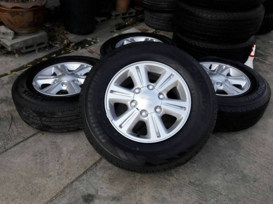 ล้อ Isuzu blue power ขอบ 15 พร้อมยางป้ายแดง ชุดล่ะ 17,500