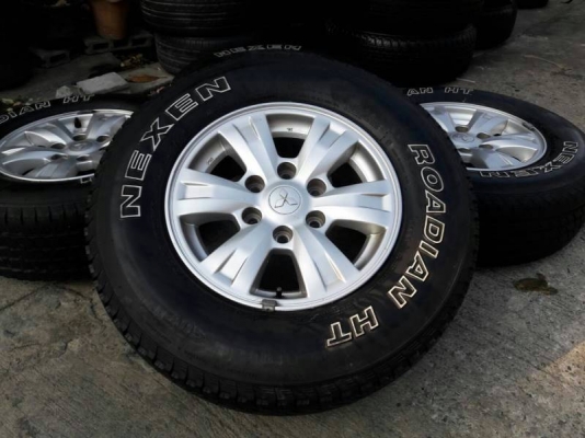 ล้อ มิตซู ขอบ 16 พร้อมยาง 245/70/16 ปี 13 ชุดล่ะ 5,000