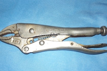 ขายคีมล็อคPetersen VISE GRIP 5WR MADE IN USA.รุ่นสองแถวงานเก่าๆ