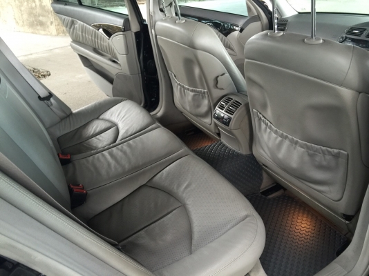 BENZ E240 2.6 W211 สีน้ำเงิน ปี 2003 รถสวยมากเดิมทั้งคันสวยทั้งภายใน ภายนอก ถูกที่สุดในตลาดรถคับ