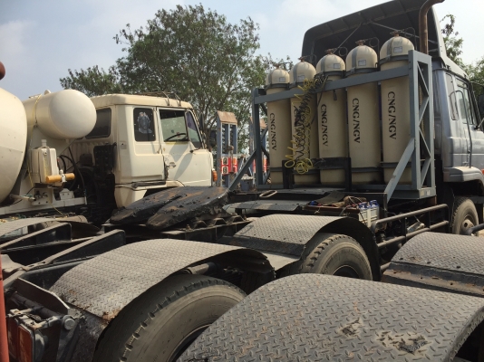 รถหัวลาก 10 ล้อ นิสสัน 431 เครื่อง 250 แรง รถแก๊ส พร้อมใช้งาน ทะเบียนพร้อมโอน