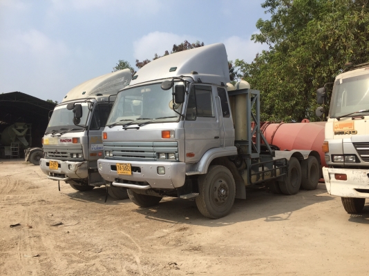 รถหัวลาก 10 ล้อ นิสสัน 431 เครื่อง 250 แรง รถแก๊ส พร้อมใช้งาน ทะเบียนพร้อมโอน