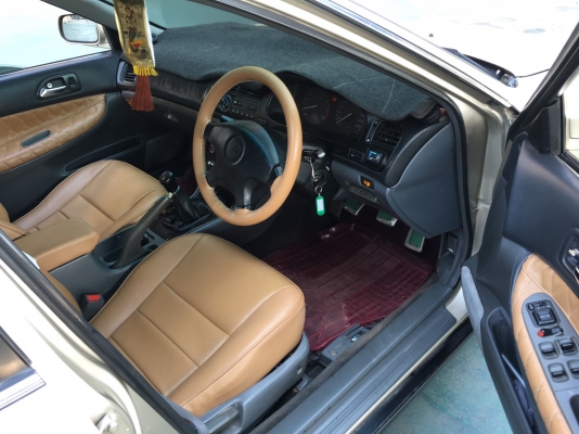 honda accord 2.2 สีน้ำตาล ปี 1996 เกียร์ธรรมดา ขับดี เครื่องเกียร์ช่วงล่างปกติ