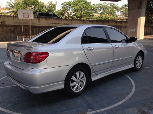 toyota corolla altis 1.6e สีเทา ปี 2004