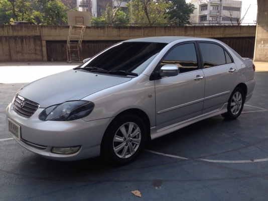 toyota corolla altis 1.6e สีเทา ปี 2004